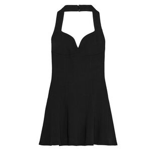Zara Black Interlock Short Dress